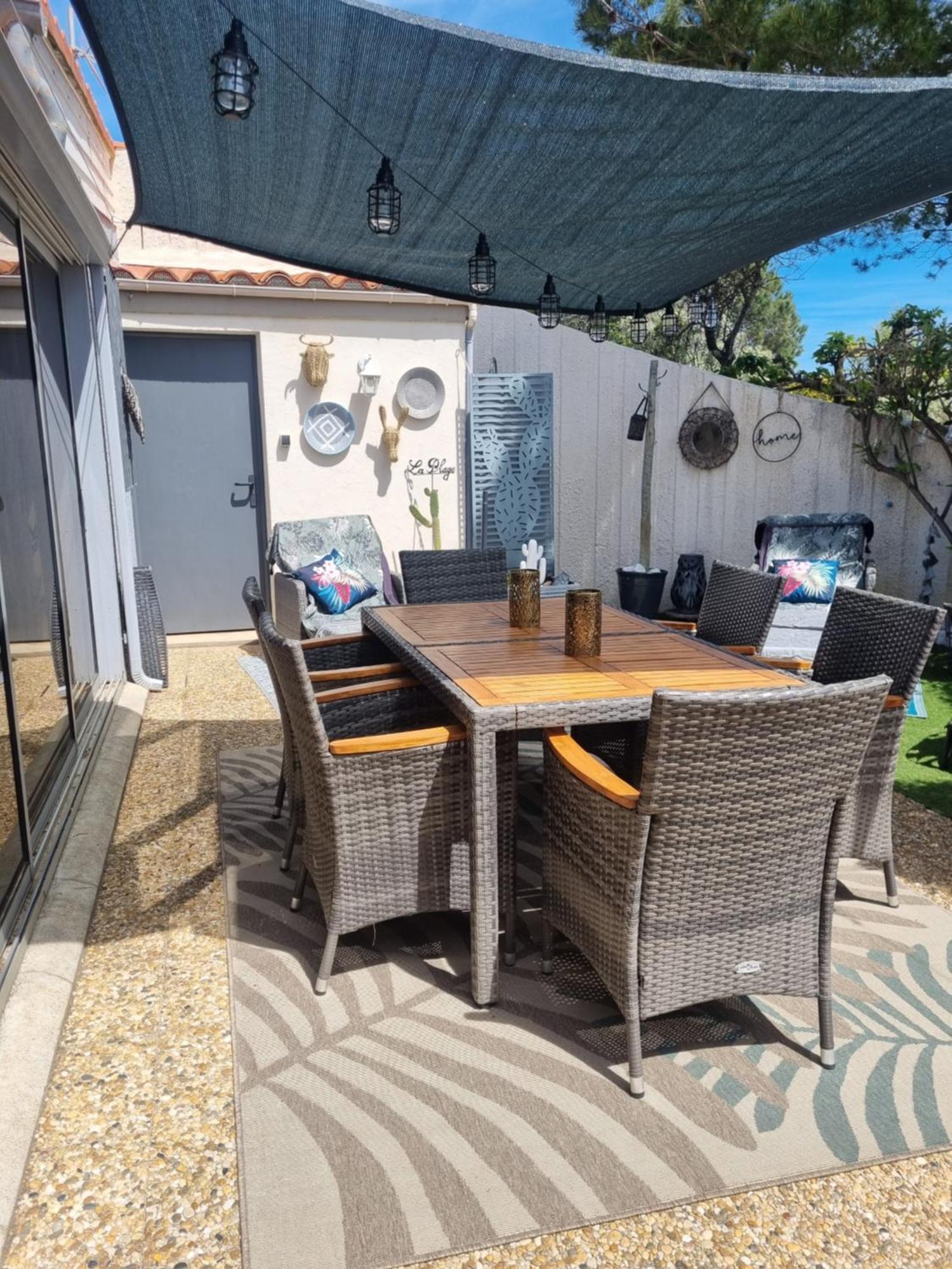 Torreilles Plage: Villa Atypique Bord De Mer Mediterranee Exterior photo
